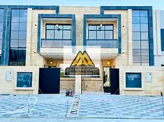 A distinctive townhouse for rent in Al Helio 2, Ajman, brand new (first tenant), featuring a spaciou