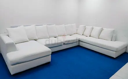 White color The One Brand Ushape sofa for sale