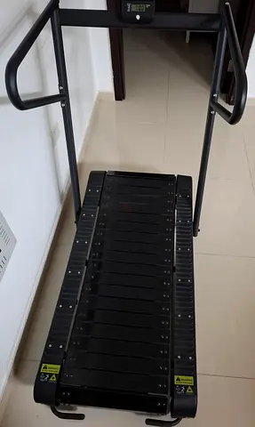 Used Manual Treadmill with Handrails - Very Good Working Condition