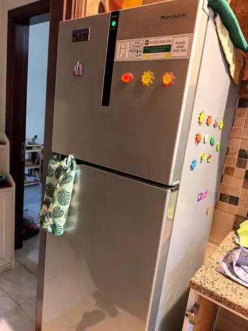 Panasonic Double Door Fridge - Good Condition, 2-Door Stainless