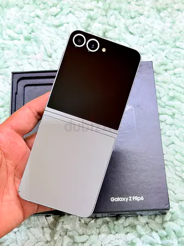 SAMSUNG GALAXY Z FLIP 6 512GB STORAGE SLIVER COLOR