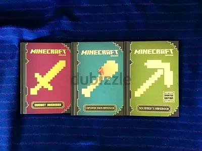 3 MINECRAFT HANDBOOKS