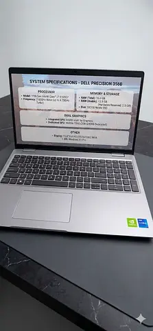 Dell Precision 3560 Mobile Workstation 15.6 inches.