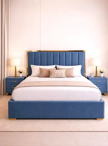 New model Brand New Queen size bed storage including medical mattress good quality Queen bed