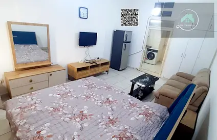 ستديو مفروش بمنطقة قريبة من كل الخدمات شامل ( بدون عمولة )