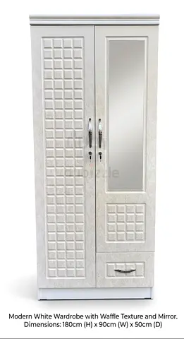 Modern white wardrobe for sale