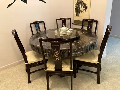 Rosewood 6 seater table