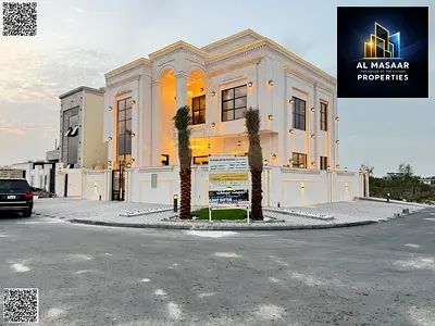 Corner villa with private pool, elegant and modern design, freehold ownership for all nationalities, including registration and ownership fees (negoti