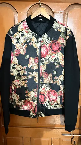 Dolce  Gabbana men’s  Floral Bomber Jacket – Size (Please Check) - Good Condition