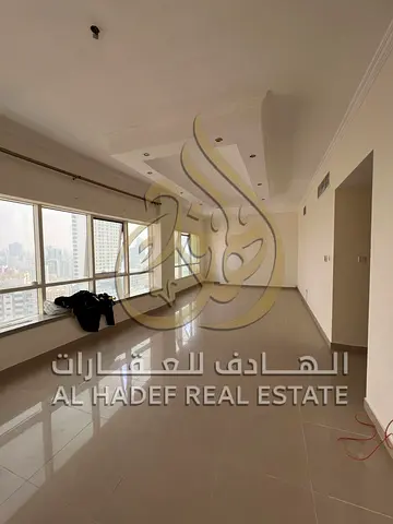 المجاز 2 | شقة غرفتين وصالة مع مسبح وباركن مجاني | موقع عائلي مميز