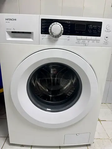 Hitachi front-load washing machine, 7kg, good working condition