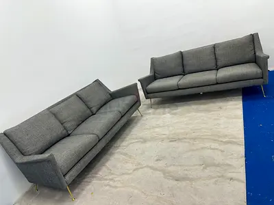 Perfect condition west elm sofa set