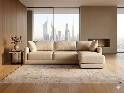 Great Condition Crate and barrel axis L shape sofa