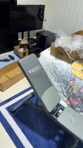 York fitness adjustable incline bench