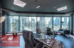 Fully Fitted Office | Burj Khalifa View | Vacant Now