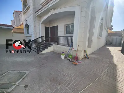 A distinctive corner villa in the Al Mowaihat 2 area in Ajman, a strategic location suitable for residential or commercial activity. It is an ideal op
