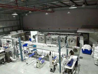 NEW LAUNDRY SETUP 5000 KG CAPCITY