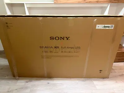 Sony Bravia XR Full Array LED X90L 85-inch (in box) in very good condition, used 1 year