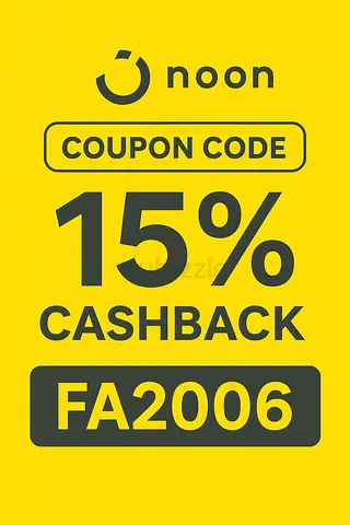 NOON cashback 15%