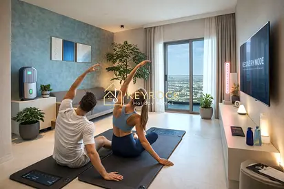 KeyRock | Cozy Stay in Tranquil Wellness Tower | High Floor | Pool, Gym & Parking