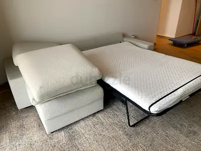 Pull out Ikea vimle L shape sofa bed with mattress