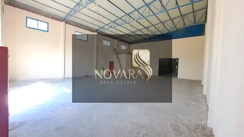 Warehouse for rent in Umm Al Quwain, 5000 sq ft, 100 kVA electricity, ready for handover, annual rent 200,000