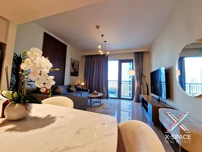 Modern Luxury Furnished 1BR | Chiller Free |Vacant