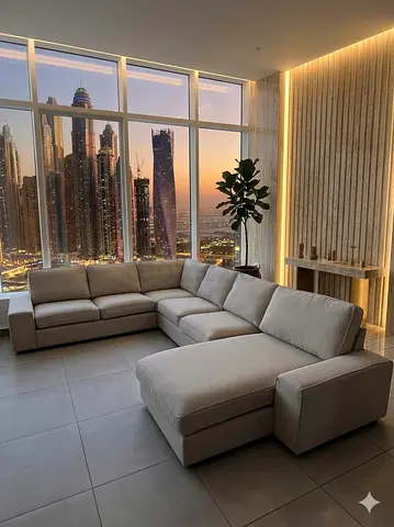 Ikea kivik U shape sofa beige