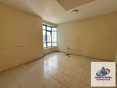 Beautiful studio apartment for rent in Al Qasimia area, near Dubai exit, central gas, central air conditioning