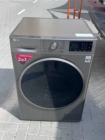 LG 2-in-1 Washer Dryer Front Load - 8kg Washer, 5kg Dryer, In Good Condition