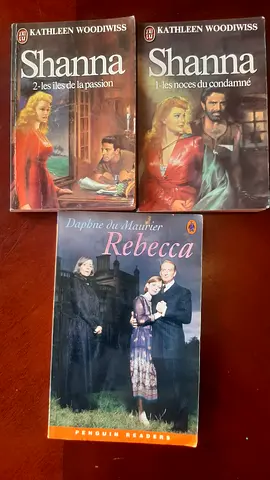 A Bundle of Vintage French  Novel Books