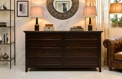 solid wood dresser Potterybarn