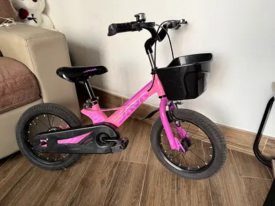 Girls bike 14” with side support wheels