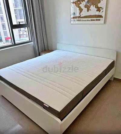 Ikea king size askovol bed frame and Ikea mattress is available in excellent condition,