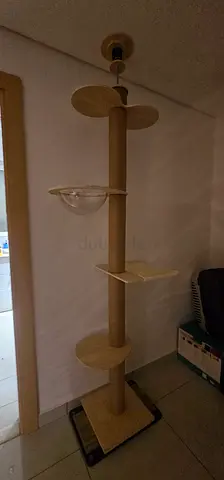 3m+ tall Floor to ceiling cat tree 230aed.