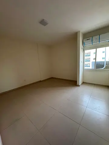 Three bedrooms and a living room, brand new, for annual rent in Al Majaz 2, Sharjah | 3 bathrooms | Split AC units | Balcony with an open view | Strat