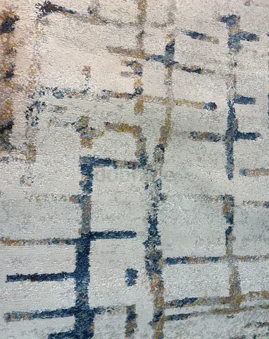 Light neutral abstract modern rug — 230 * 160 cm