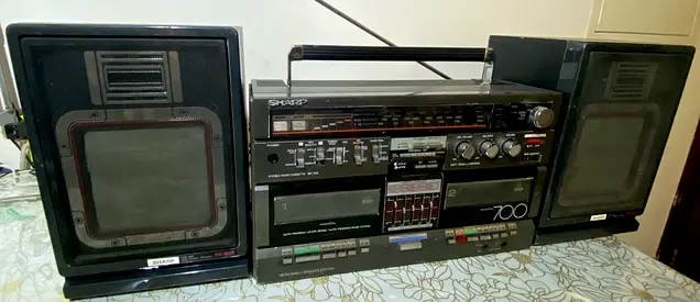 Sharp Cassette Radio Recorder