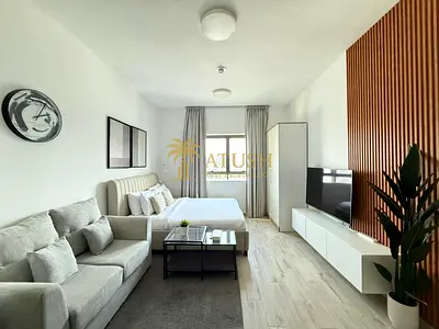 Furnished Studio | City & Park View | Multiple Cheques Available