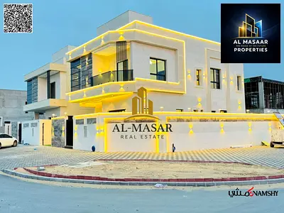 فيلا مودرن طابقين وروف تشطيب فندقي شامل رسوم التسجيل  تملك حر لجميع الجنسيات