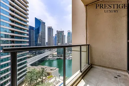 1BR | Unfurnished | Vacant 27 March | Marina View