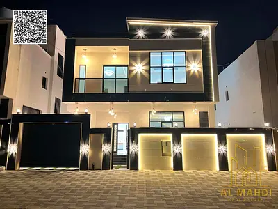 🏡 Modern Villa for Sale in Al Helio 2 – Ajman | 🛏️ 6 Master Bedrooms | 2 Floors + Roof | 💰 Registration Fees Included | Freehold