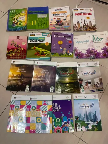 grade7 india international school sharjah books for sale
