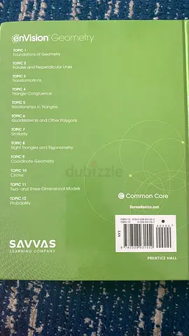 enVision Geometry (Common Core) - Student Textbook (Prentice Hall/Savvas)
