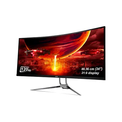 Acer 34 inch Curved Backlight LED Monitor - 120Hz, ED343CUR