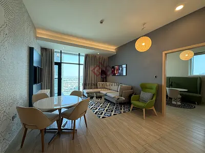 Stylish Furnished 1BR | Bright Unit | Sheikh Zayed Road View