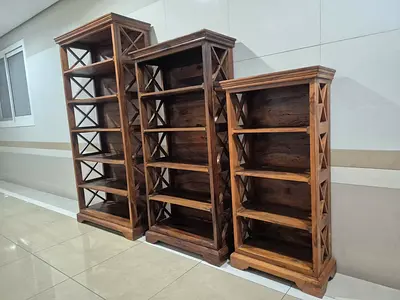 Solid Wood Marina Bookcases