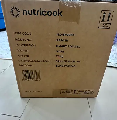 Nutricook Smart Pot 2L (Model SP208K) - Brand New in Box nigosiable