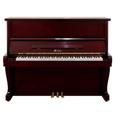 ATLAS A-55 Mahogany Upright Piano – Elegant Wood Finish