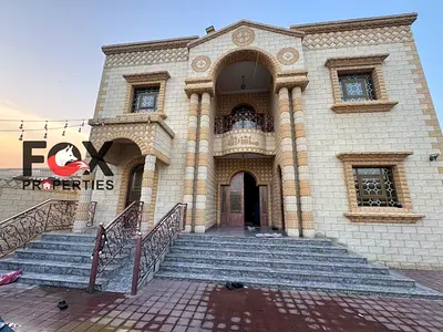 Ownership for all nationalities | For sale: the largest villa in Al-Rawda 3 | 5500 sq. ft | 7 master bedrooms | + 2 majlis | in addition to an annex o